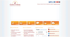 Desktop Screenshot of clubedeideias.com